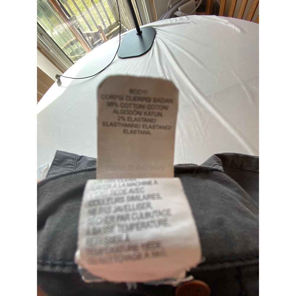 Lucky Brand Mens Stretch to Move Shorts Charcoal Gray Size 34 Flat Front - Picture 4 of 6